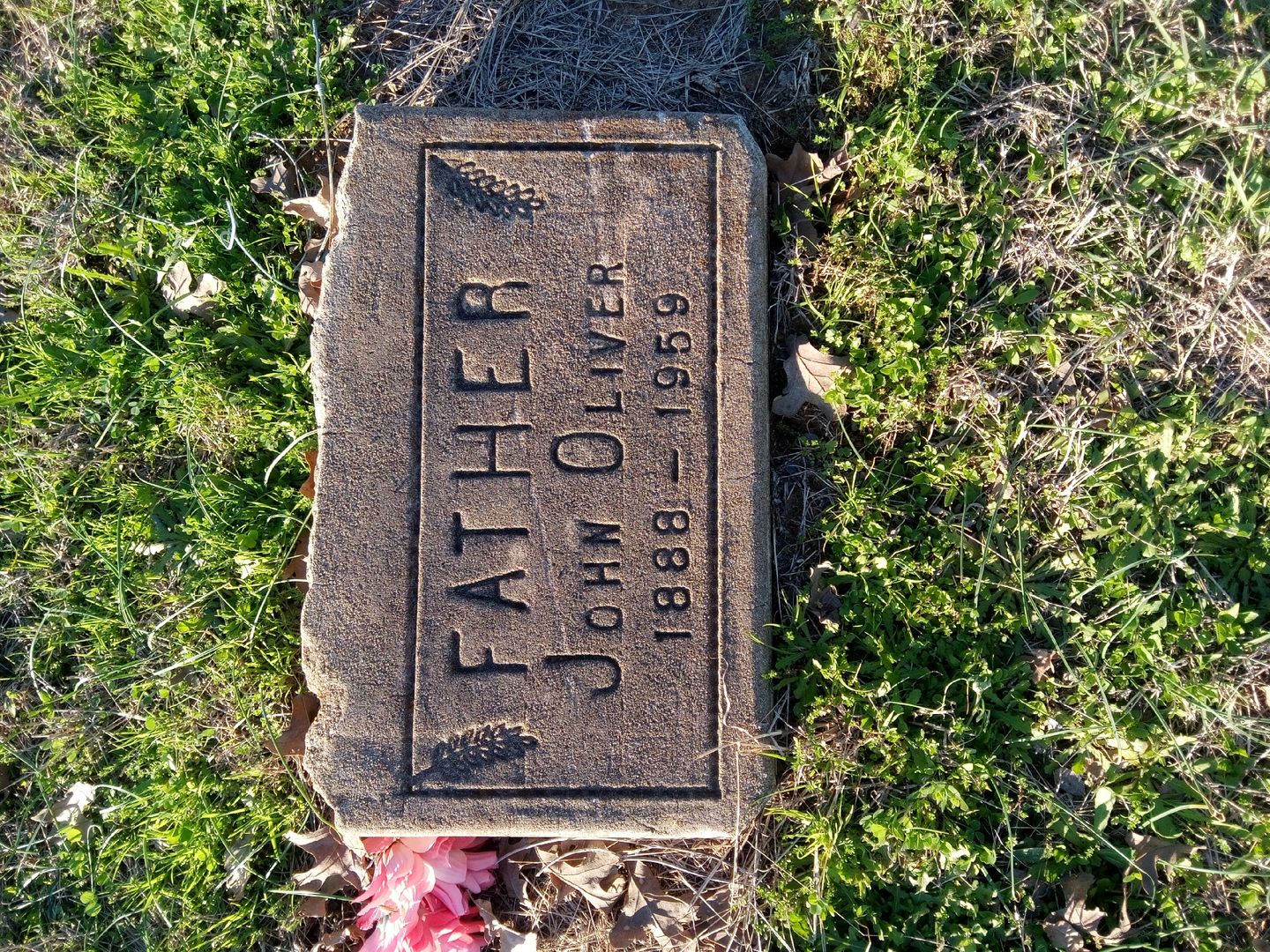 John Oliver's grave. Photo 1